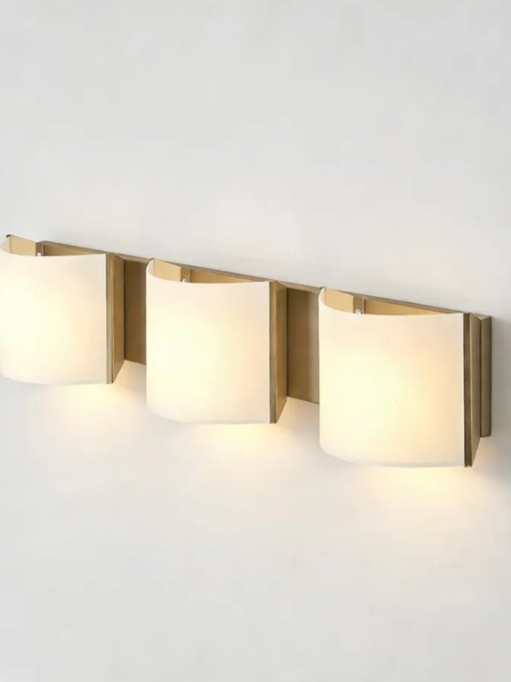 Modern 3-Light LED Bathroom Vanity Wall Light